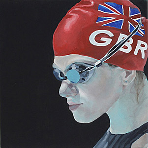 Olympics painting